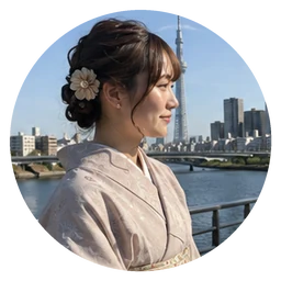 着物姿のお客様