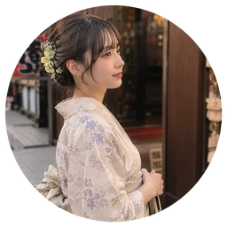 着物姿のお客様