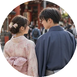 着物姿のお客様