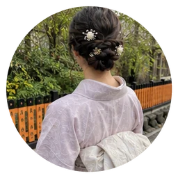 着物姿のお客様