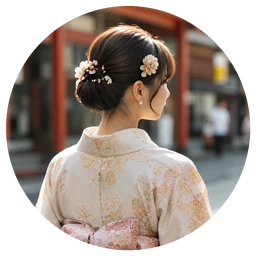 着物姿のお客様