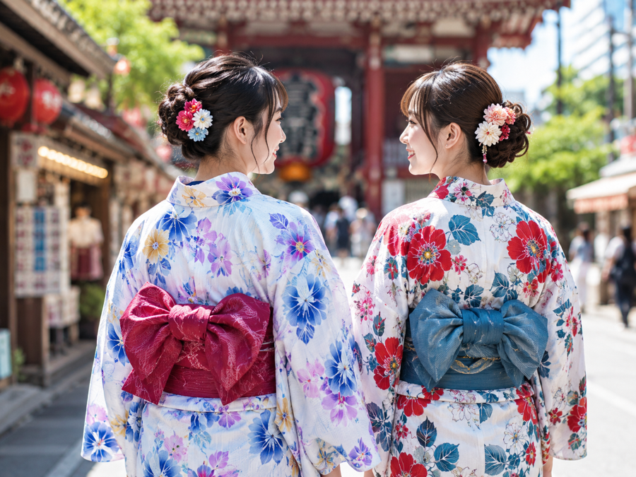 和香菜の浴衣レンタルプラン例